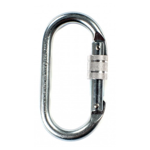 Ridgegear Steel Screwgate Karabiner